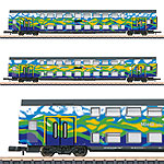 鉄道模型通販　製品画像【予約】Touristik 二階建て客車2輌セット1 DB-Gebrauchtzug Ep6