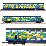 鉄道模型通販　製品画像【予約】Touristik 二階建て客車2輌セット2 DB-Gebrauchtzug Ep6