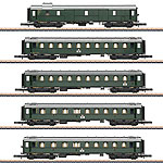 鉄道模型通販　製品画像【予約】グループ29型 急行列車5輌セット DB Ep3
