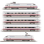 【予約】ICE-V 5両セット DB Ep5