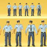 (HO)夏の制服を着たフランスの警察官