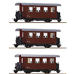 鉄道模型通販　製品画像2軸客車3両セット OeBB Ep4