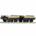 鉄道模型通販　製品画像フラット貨車2両セット