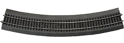 Roco Line カーブ線路 R6 604.4mm 30°
