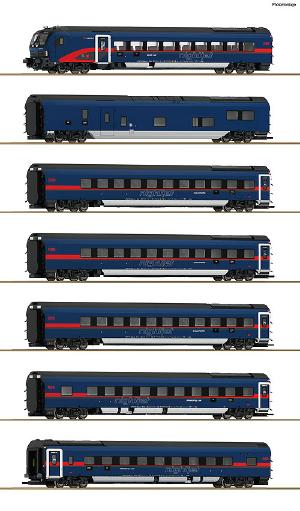 【予約】新型 Nightjet DANI 客車7輌 OeBB Ep6 DCC