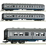 鉄道模型通販　製品画像n-Wagen 客車セット2 Silberlinge DBAG Ep5 Ep6