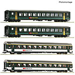 鉄道模型通販　製品画像【予約】IR1617 列車セット2 客車4輌 SBB Ep5
