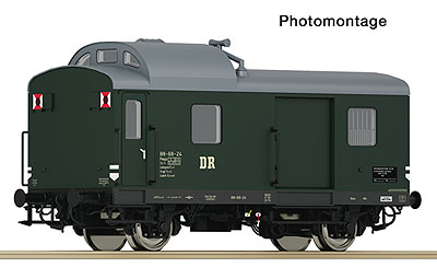 2軸荷物車 DR Ep3 DCC 室内灯付き