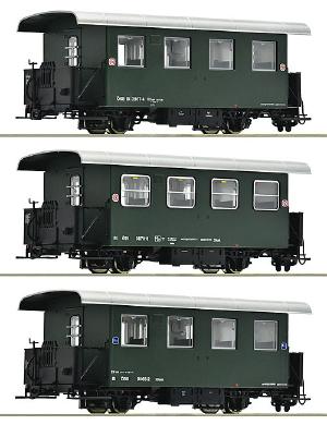 ナローゲージ客車3輌セット OeBB Ep4 Ep5
