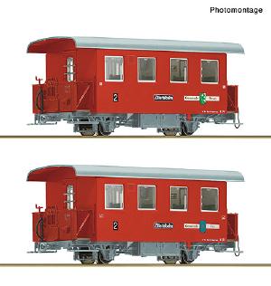 【予約】ナローゲージ客車 Zillertalbahn 2輌 OeBB Ep6
