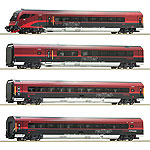 Railjet客車4両セット OeBB Ep6