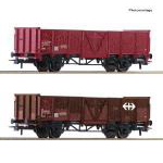 【予約】2軸無蓋貨車 2輌セット SBB Ep4 Ep5