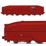 鉄道模型通販　製品画像【仮予約】SL BR 61 001 赤塗装 DRG Ep2 DCC Sound