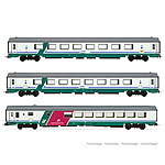 鉄道模型通販　製品画像IC 507/530 Sila 客車3輌セット XMPR色 FS Ep5