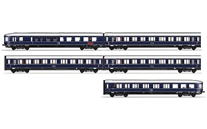 【仮予約】F-Zug Blauer Enzian 客車5輌セット DB Ep3