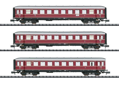 Die roten Bamberger 客車セット#1 DB Ep3 室内灯付