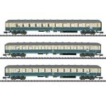 鉄道模型通販　製品画像急行客車3輌セット タルキス色 DB Ep