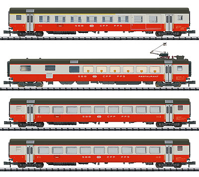 Swiss Express 客車セット1 基本4輌 SBB Ep4