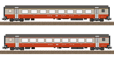 【予約】Swiss Express 客車2輌セット SBB Ep4 室内灯付き
