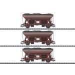 ホッパー貨車 3輌セット DR Ep4 ウェザリング仕様 石炭積載