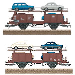 連結自動車運搬貨車 DB Ep4 自動車付き