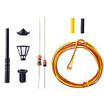 (N)公園街灯LEDキット(電球色) 高さ33mm