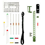(HO)3灯信号機キット 高さ79mm